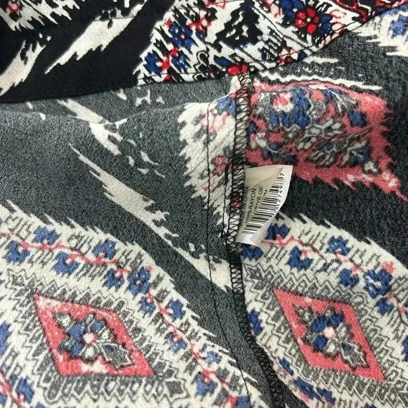 Vince Camuto Open Front Fringe Cardigan Kimono Boho Size 2X XXL - Picture 6 of 7